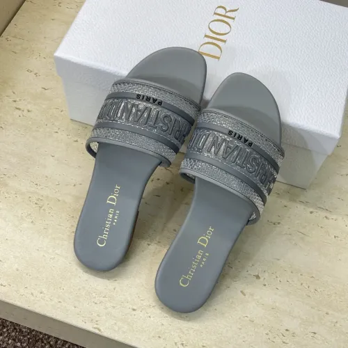 Cheap Christian Dior Slippers For Women #1409487 Replica Wholesale [$72.00 USD] [ITEM#1409487] on Replica Christian Dior Slippers