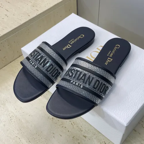 Cheap Christian Dior Slippers For Women #1409488 Replica Wholesale [$72.00 USD] [ITEM#1409488] on Replica Christian Dior Slippers