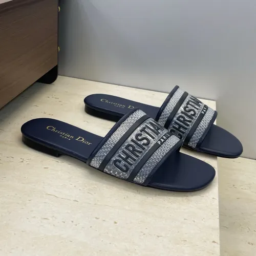 Cheap Christian Dior Slippers For Women #1409488 Replica Wholesale [$72.00 USD] [ITEM#1409488] on Replica Christian Dior Slippers
