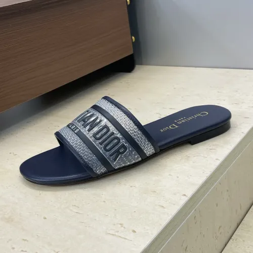 Cheap Christian Dior Slippers For Women #1409488 Replica Wholesale [$72.00 USD] [ITEM#1409488] on Replica Christian Dior Slippers