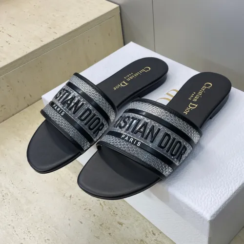 Cheap Christian Dior Slippers For Women #1409489 Replica Wholesale [$72.00 USD] [ITEM#1409489] on Replica Christian Dior Slippers