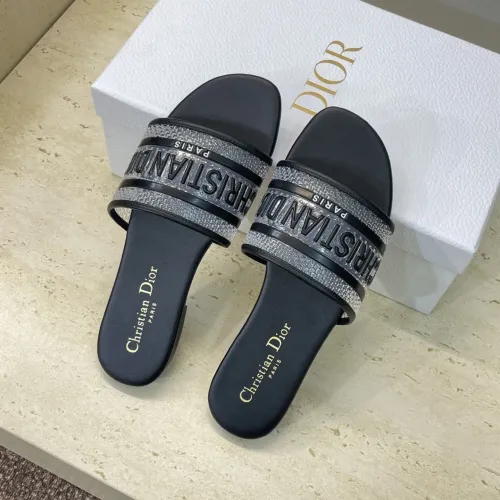 Cheap Christian Dior Slippers For Women #1409489 Replica Wholesale [$72.00 USD] [ITEM#1409489] on Replica Christian Dior Slippers