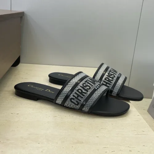 Cheap Christian Dior Slippers For Women #1409489 Replica Wholesale [$72.00 USD] [ITEM#1409489] on Replica Christian Dior Slippers