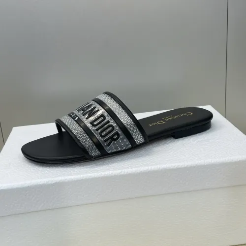 Cheap Christian Dior Slippers For Women #1409489 Replica Wholesale [$72.00 USD] [ITEM#1409489] on Replica Christian Dior Slippers