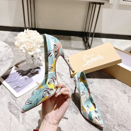 Cheap Christian Louboutin High-heeled shoes For Women #1409501 Replica Wholesale [$98.00 USD] [ITEM#1409501] on Replica Christian Louboutin High-heeled shoes