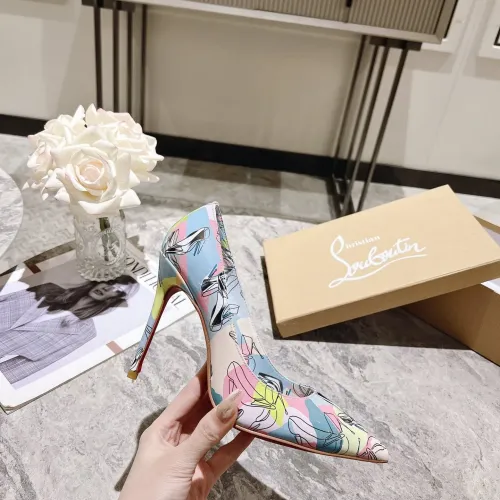 Cheap Christian Louboutin High-heeled shoes For Women #1409502 Replica Wholesale [$98.00 USD] [ITEM#1409502] on Replica Christian Louboutin High-heeled shoes