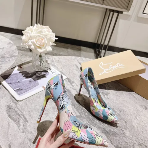 Cheap Christian Louboutin High-heeled shoes For Women #1409502 Replica Wholesale [$98.00 USD] [ITEM#1409502] on Replica Christian Louboutin High-heeled shoes