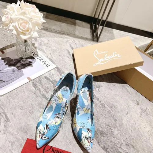 Cheap Christian Louboutin High-heeled shoes For Women #1409503 Replica Wholesale [$98.00 USD] [ITEM#1409503] on Replica Christian Louboutin High-heeled shoes