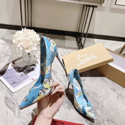 Cheap Christian Louboutin High-heeled shoes For Women #1409503 Replica Wholesale [$98.00 USD] [ITEM#1409503] on Replica Christian Louboutin High-heeled shoes