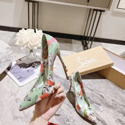 Cheap Christian Louboutin High-heeled shoes For Women #1409504 Replica Wholesale [$98.00 USD] [ITEM#1409504] on Replica Christian Louboutin High-heeled shoes