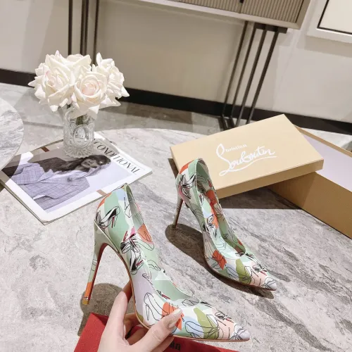 Cheap Christian Louboutin High-heeled shoes For Women #1409504 Replica Wholesale [$98.00 USD] [ITEM#1409504] on Replica Christian Louboutin High-heeled shoes