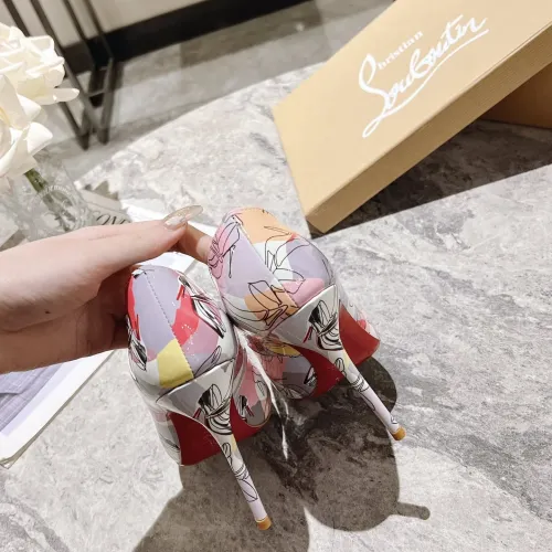 Cheap Christian Louboutin High-heeled shoes For Women #1409506 Replica Wholesale [$98.00 USD] [ITEM#1409506] on Replica Christian Louboutin High-heeled shoes