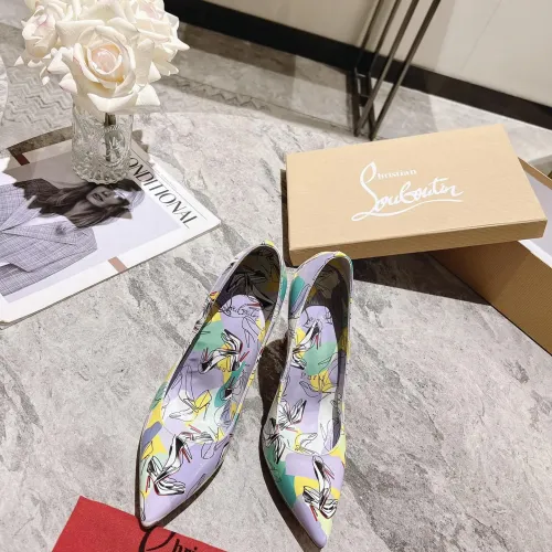 Cheap Christian Louboutin High-heeled shoes For Women #1409507 Replica Wholesale [$98.00 USD] [ITEM#1409507] on Replica Christian Louboutin High-heeled shoes