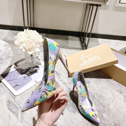 Cheap Christian Louboutin High-heeled shoes For Women #1409507 Replica Wholesale [$98.00 USD] [ITEM#1409507] on Replica Christian Louboutin High-heeled shoes