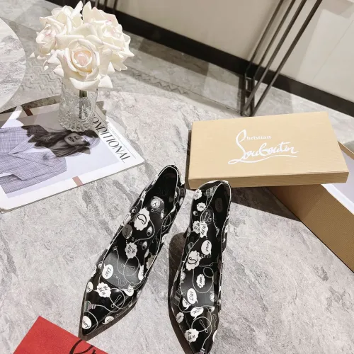 Cheap Christian Louboutin High-heeled shoes For Women #1409509 Replica Wholesale [$98.00 USD] [ITEM#1409509] on Replica Christian Louboutin High-heeled shoes
