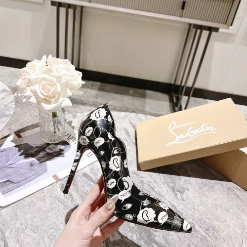 Cheap Christian Louboutin High-heeled shoes For Women #1409509 Replica Wholesale [$98.00 USD] [ITEM#1409509] on Replica Christian Louboutin High-heeled shoes