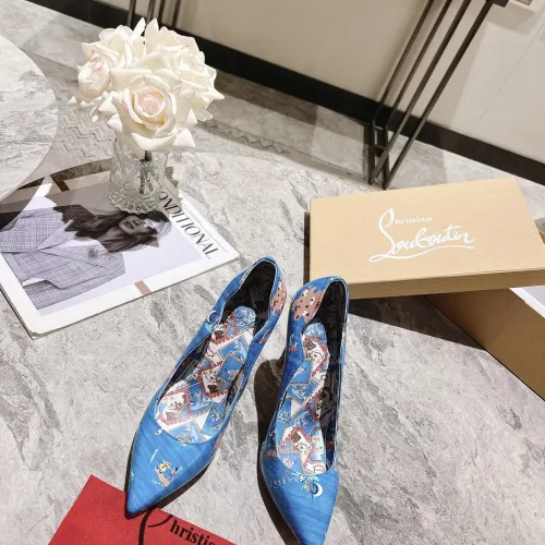 Cheap Christian Louboutin High-heeled shoes For Women #1409510 Replica Wholesale [$98.00 USD] [ITEM#1409510] on Replica Christian Louboutin High-heeled shoes