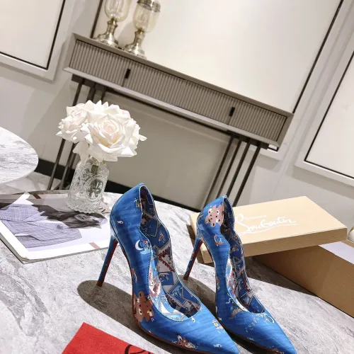 Cheap Christian Louboutin High-heeled shoes For Women #1409510 Replica Wholesale [$98.00 USD] [ITEM#1409510] on Replica Christian Louboutin High-heeled shoes