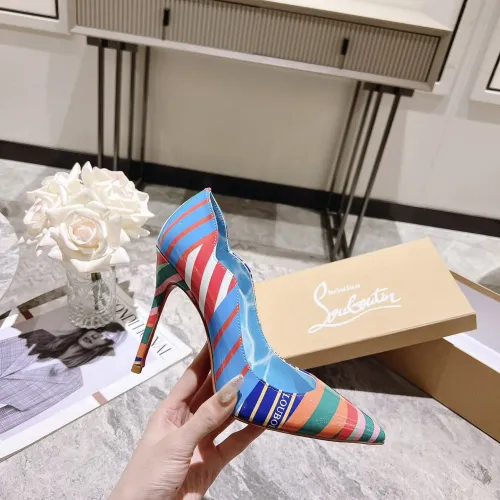 Cheap Christian Louboutin High-heeled shoes For Women #1409511 Replica Wholesale [$98.00 USD] [ITEM#1409511] on Replica Christian Louboutin High-heeled shoes