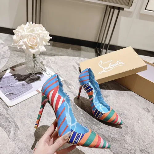 Cheap Christian Louboutin High-heeled shoes For Women #1409511 Replica Wholesale [$98.00 USD] [ITEM#1409511] on Replica Christian Louboutin High-heeled shoes