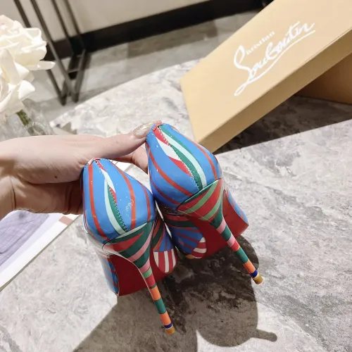 Cheap Christian Louboutin High-heeled shoes For Women #1409511 Replica Wholesale [$98.00 USD] [ITEM#1409511] on Replica Christian Louboutin High-heeled shoes
