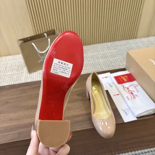 Cheap Christian Louboutin High-heeled shoes For Women #1409513 Replica Wholesale [$98.00 USD] [ITEM#1409513] on Replica Christian Louboutin High-heeled shoes