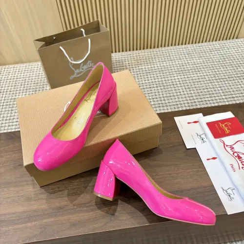 Cheap Christian Louboutin High-heeled shoes For Women #1409514 Replica Wholesale [$98.00 USD] [ITEM#1409514] on Replica Christian Louboutin High-heeled shoes