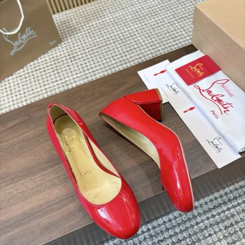Cheap Christian Louboutin High-heeled shoes For Women #1409515 Replica Wholesale [$98.00 USD] [ITEM#1409515] on Replica Christian Louboutin High-heeled shoes