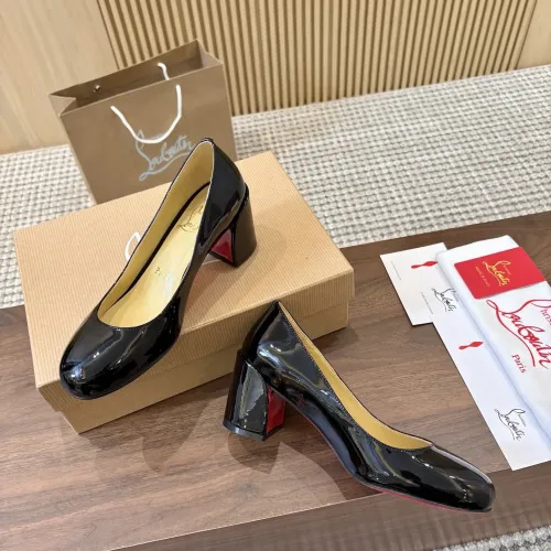 Cheap Christian Louboutin High-heeled shoes For Women #1409516 Replica Wholesale [$98.00 USD] [ITEM#1409516] on Replica Christian Louboutin High-heeled shoes