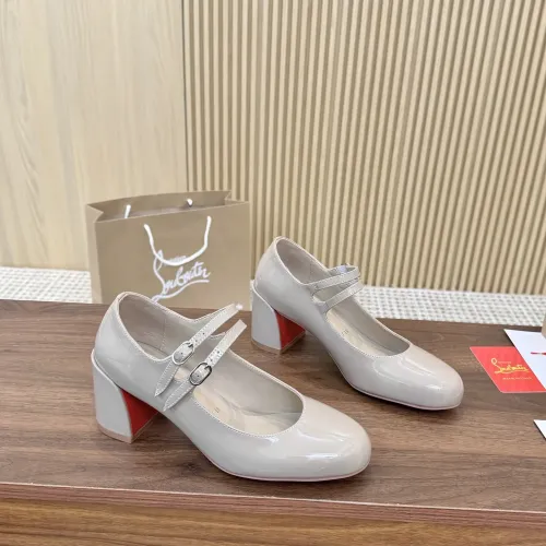 Cheap Christian Louboutin High-heeled shoes For Women #1409521 Replica Wholesale [$102.00 USD] [ITEM#1409521] on Replica Christian Louboutin High-heeled shoes