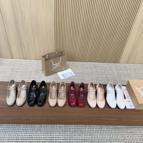 Cheap Christian Louboutin High-heeled shoes For Women #1409523 Replica Wholesale [$102.00 USD] [ITEM#1409523] on Replica Christian Louboutin High-heeled shoes