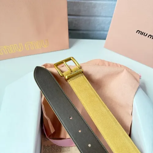 Cheap MIU MIU AAA Quality Belts For Women #1409559 Replica Wholesale [$52.00 USD] [ITEM#1409559] on Replica MIU MIU AAA Quality Belts