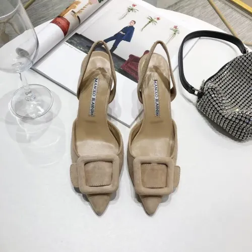 Cheap Manolo Blahnik Sandals For Women #1409565 Replica Wholesale [$98.00 USD] [ITEM#1409565] on Replica Manolo Blahnik Sandals