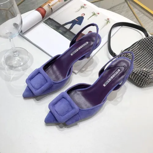 Cheap Manolo Blahnik Sandals For Women #1409568 Replica Wholesale [$98.00 USD] [ITEM#1409568] on Replica Manolo Blahnik Sandals