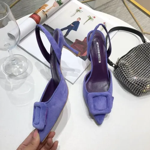 Cheap Manolo Blahnik Sandals For Women #1409568 Replica Wholesale [$98.00 USD] [ITEM#1409568] on Replica Manolo Blahnik Sandals
