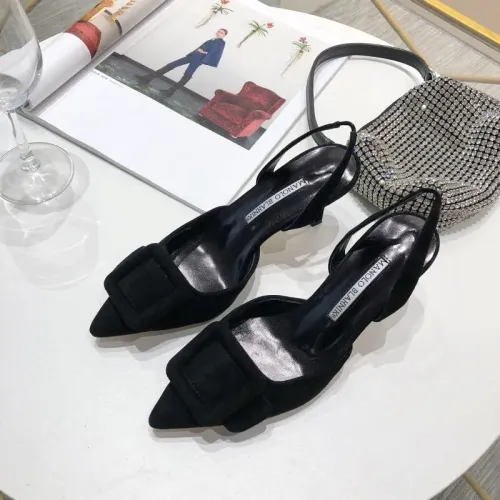 Cheap Manolo Blahnik Sandals For Women #1409569 Replica Wholesale [$98.00 USD] [ITEM#1409569] on Replica Manolo Blahnik Sandals