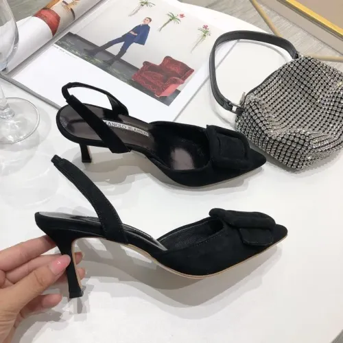 Cheap Manolo Blahnik Sandals For Women #1409569 Replica Wholesale [$98.00 USD] [ITEM#1409569] on Replica Manolo Blahnik Sandals