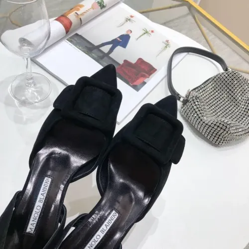 Cheap Manolo Blahnik Sandals For Women #1409569 Replica Wholesale [$98.00 USD] [ITEM#1409569] on Replica Manolo Blahnik Sandals