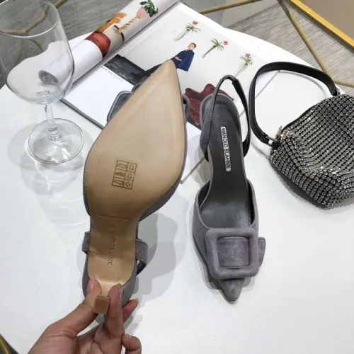 Cheap Manolo Blahnik Sandals For Women #1409570 Replica Wholesale [$98.00 USD] [ITEM#1409570] on Replica Manolo Blahnik Sandals