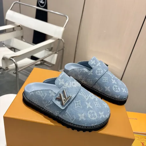 Cheap Louis Vuitton Slippers For Men #1409572 Replica Wholesale [$105.00 USD] [ITEM#1409572] on Replica Louis Vuitton Slippers