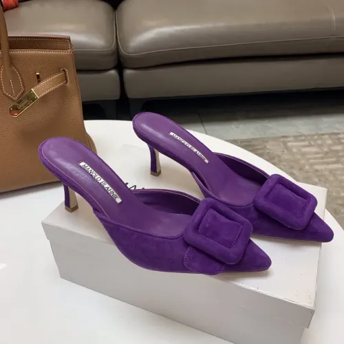 Manolo Blahnik Slippers For Women #1409580