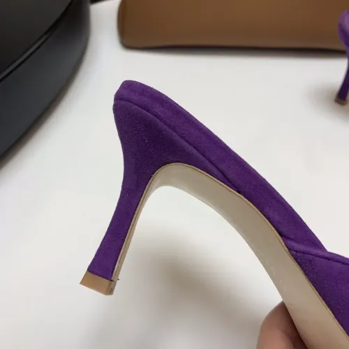 Cheap Manolo Blahnik Slippers For Women #1409580 Replica Wholesale [$96.00 USD] [ITEM#1409580] on Replica Manolo Blahnik Slippers