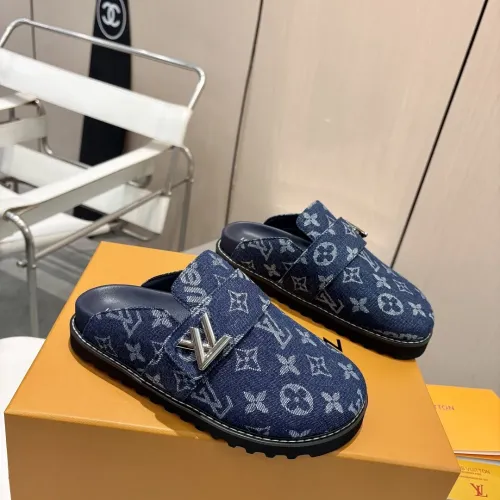 Cheap Louis Vuitton Slippers For Women #1409584 Replica Wholesale [$105.00 USD] [ITEM#1409584] on Replica Louis Vuitton Slippers