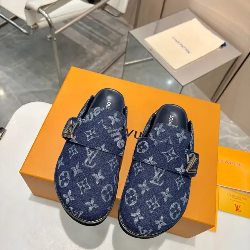 Cheap Louis Vuitton Slippers For Women #1409584 Replica Wholesale [$105.00 USD] [ITEM#1409584] on Replica Louis Vuitton Slippers