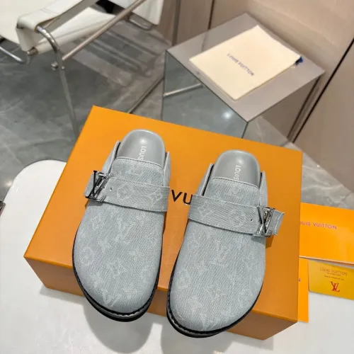 Cheap Louis Vuitton Slippers For Women #1409590 Replica Wholesale [$105.00 USD] [ITEM#1409590] on Replica Louis Vuitton Slippers