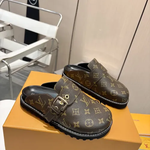 Cheap Louis Vuitton Slippers For Women #1409592 Replica Wholesale [$105.00 USD] [ITEM#1409592] on Replica Louis Vuitton Slippers