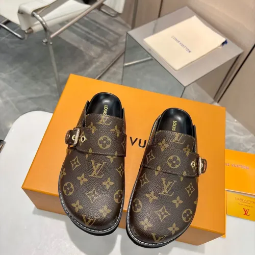 Cheap Louis Vuitton Slippers For Men #1409593 Replica Wholesale [$105.00 USD] [ITEM#1409593] on Replica Louis Vuitton Slippers