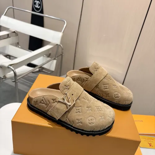 Cheap Louis Vuitton Slippers For Women #1409594 Replica Wholesale [$105.00 USD] [ITEM#1409594] on Replica Louis Vuitton Slippers