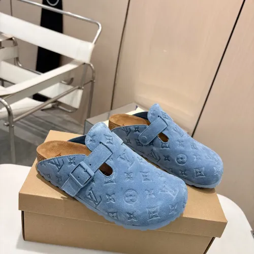Cheap Louis Vuitton Slippers For Women #1409605 Replica Wholesale [$105.00 USD] [ITEM#1409605] on Replica Louis Vuitton Slippers