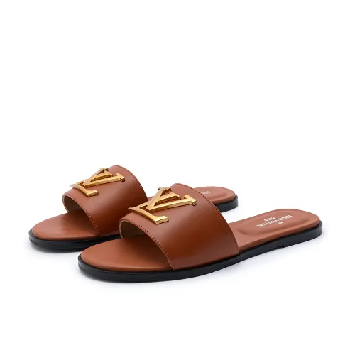 Cheap Louis Vuitton Slippers For Women #1409628 Replica Wholesale [$85.00 USD] [ITEM#1409628] on Replica Louis Vuitton Slippers